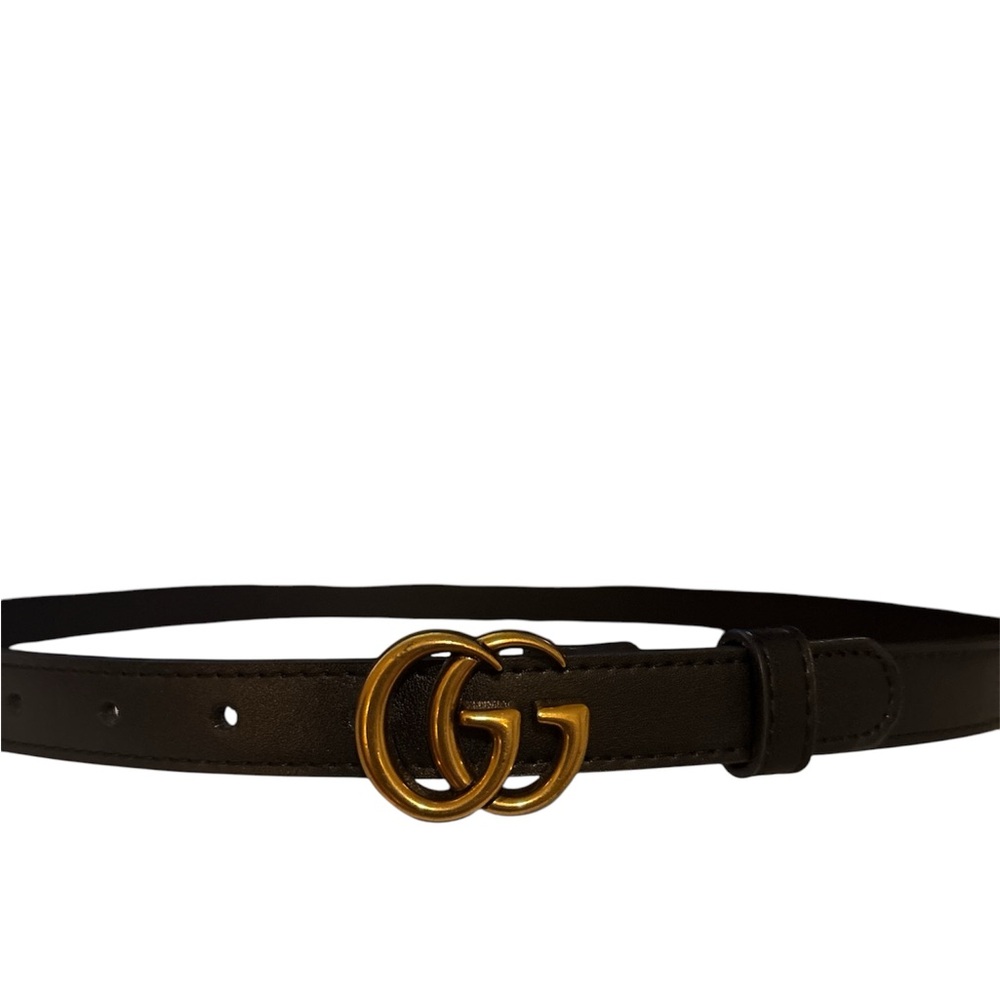 Gucci skinny belt